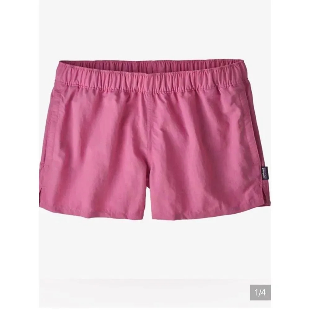 Patagonia Barely Baggies Short Marble Pink Womens XL